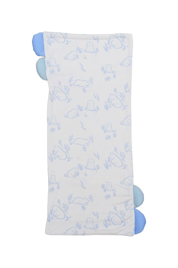 Bamboo Pillow Case - Blue Beary Best (Pillow not included)