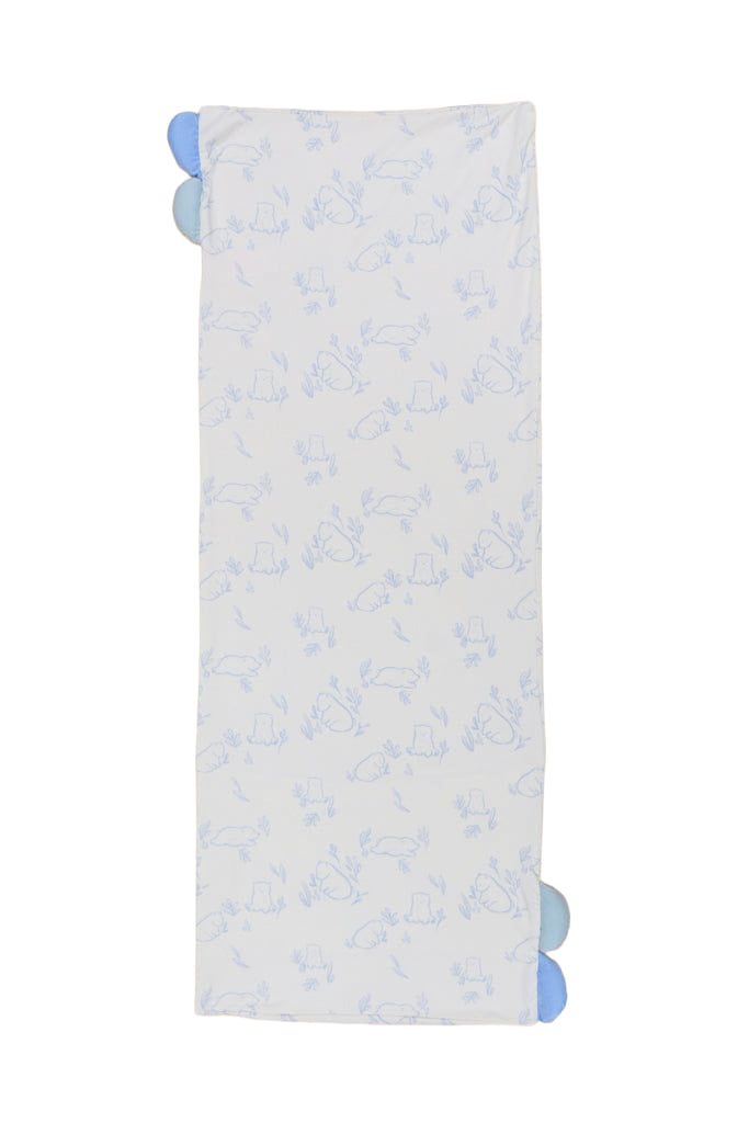 Bamboo Pillow Case - Blue Beary Best (Pillow not included)