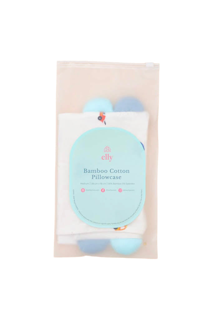 Bamboo Pillow Case - Elephant Traffic (Pillow not included)
