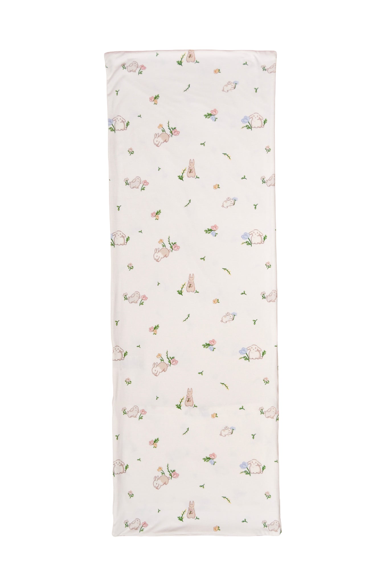 Bamboo Pillow Case - Floral Bunny (Pillow not included)