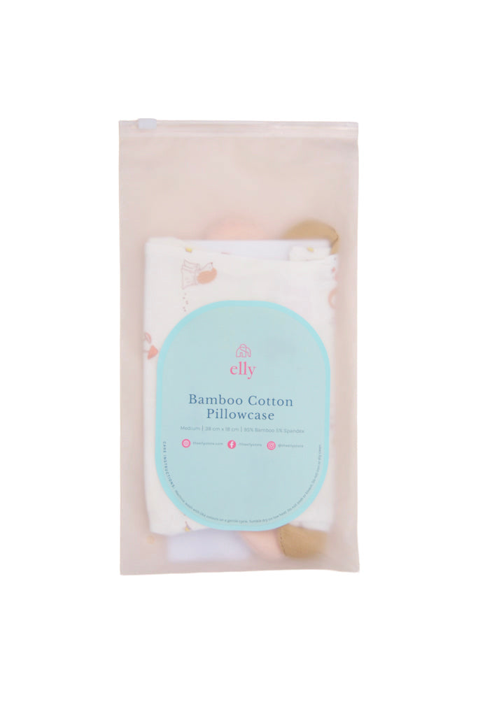Bamboo Pillow Case - Hedgehugs (Pillow not included)