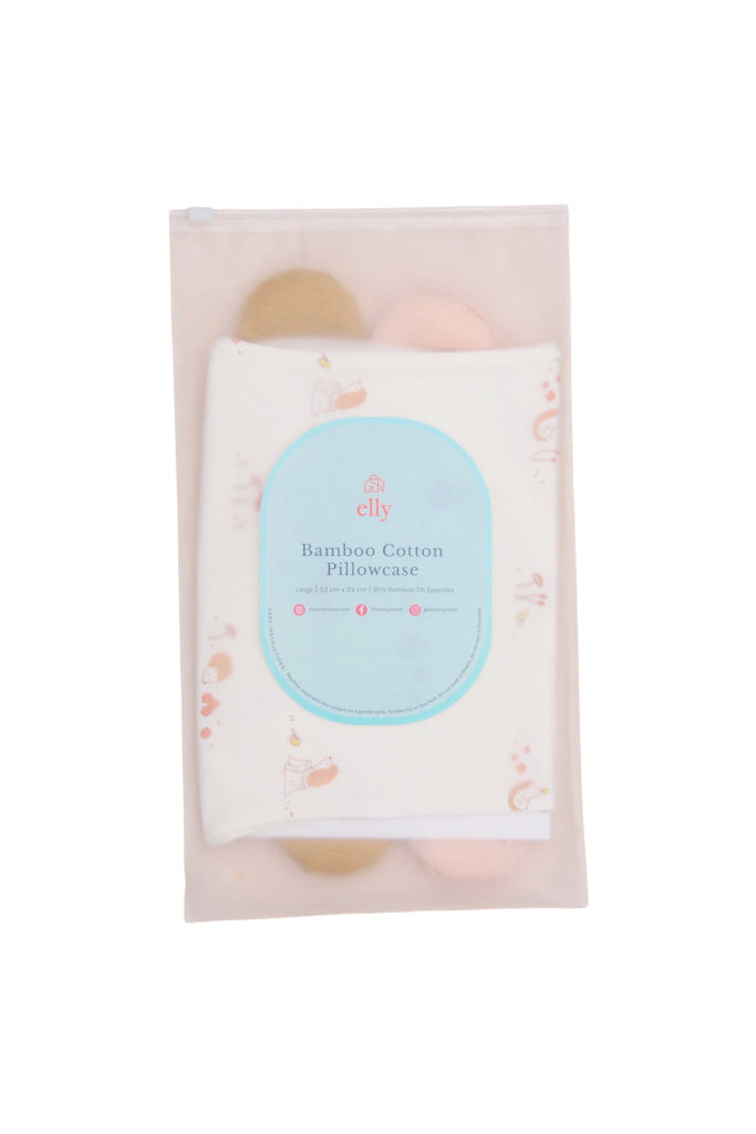 Bamboo Pillow Case - Hedgehugs (Pillow not included)