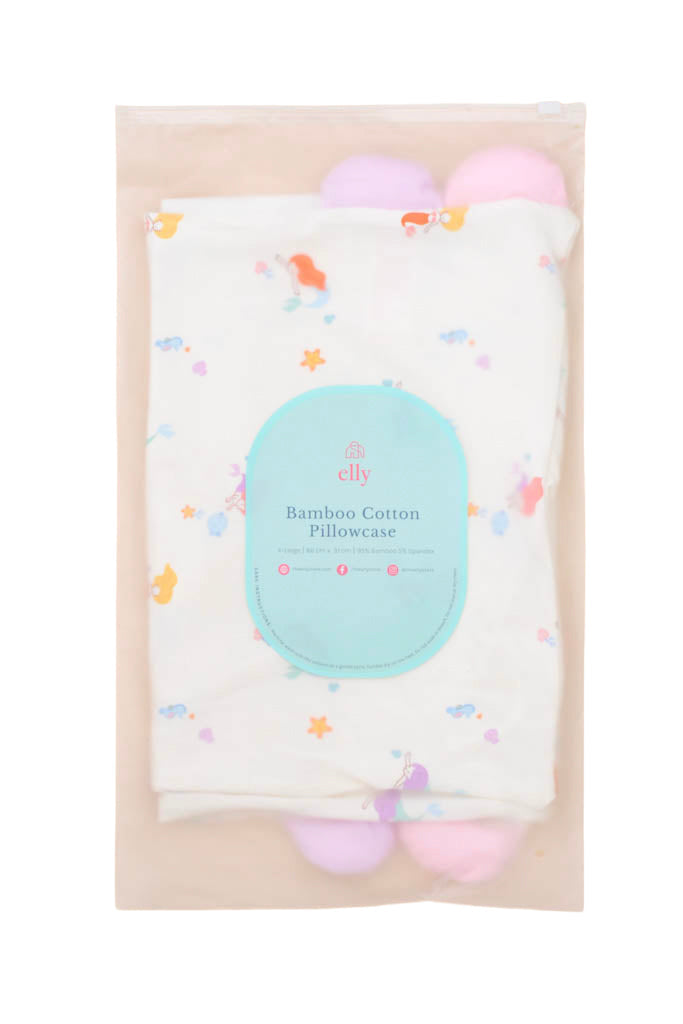 Bamboo Pillow Case - Mermaid (Pillow not included)