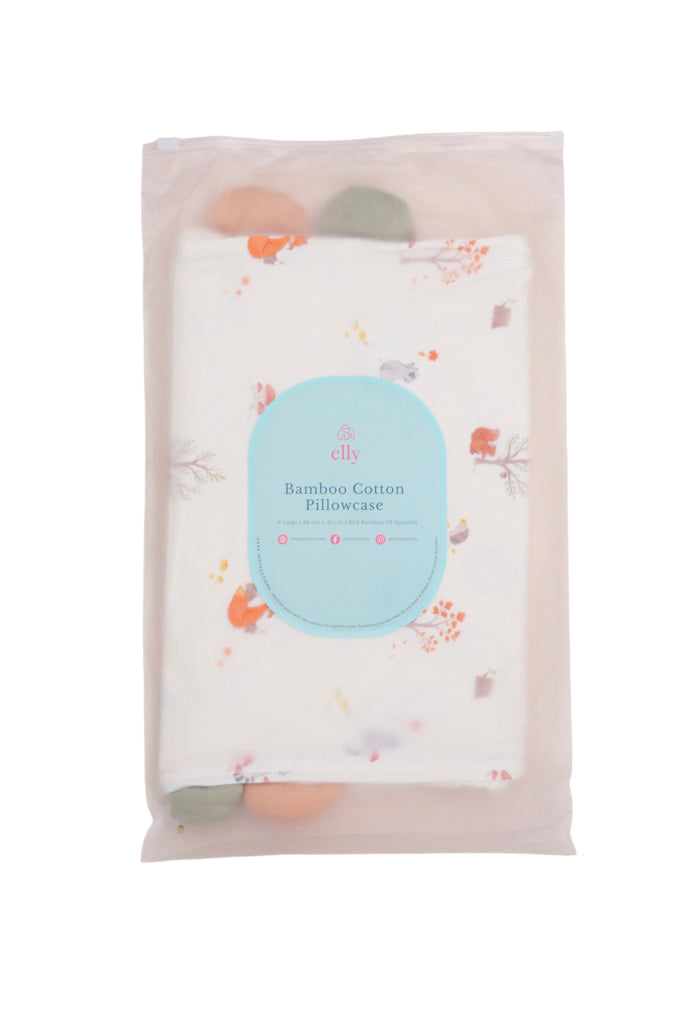 Bamboo Pillow Case - Neighbourwood Friends (Pillow not included)