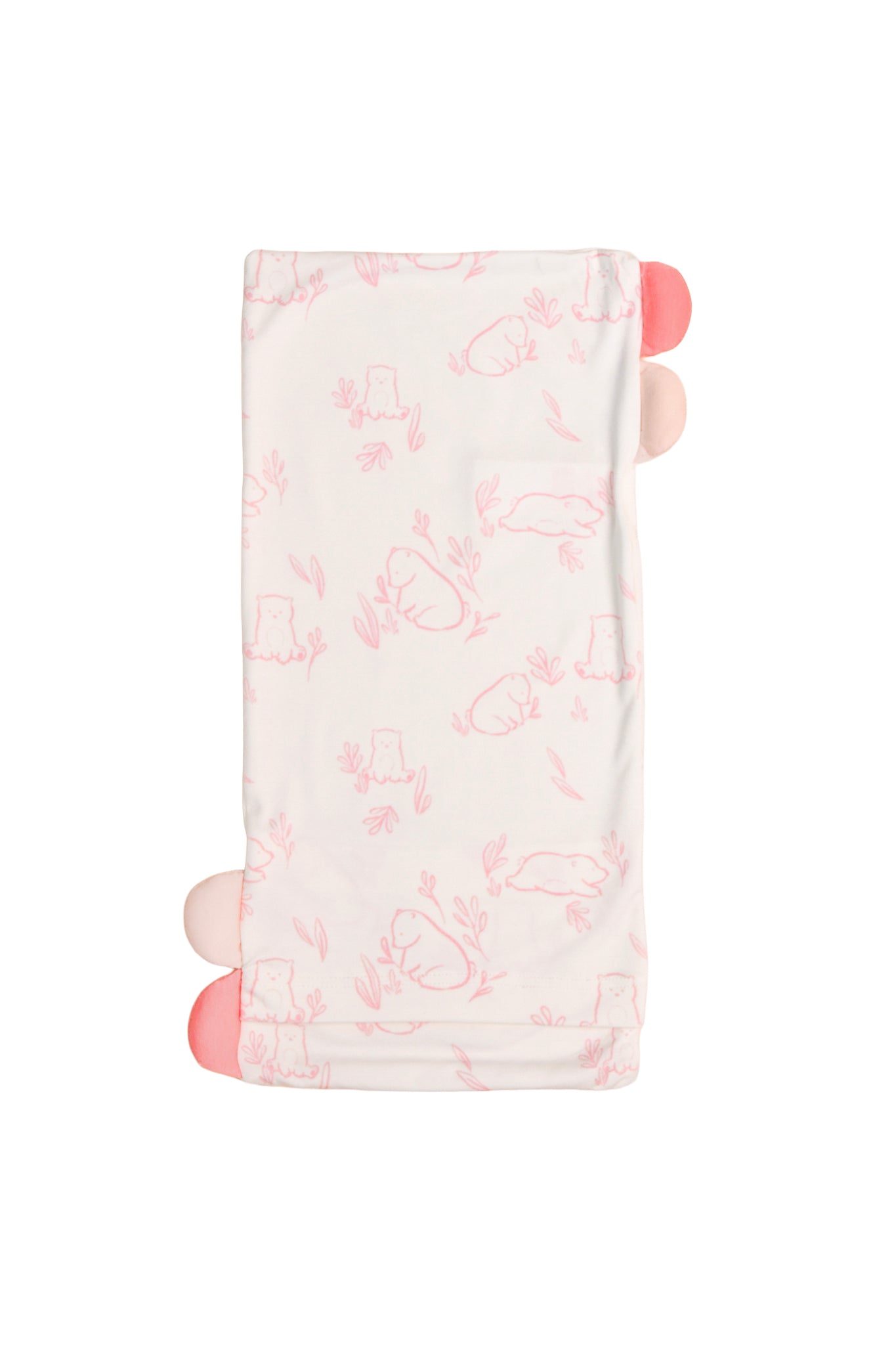 Bamboo Pillow Case - Pink Beary Best (Pillow not included)