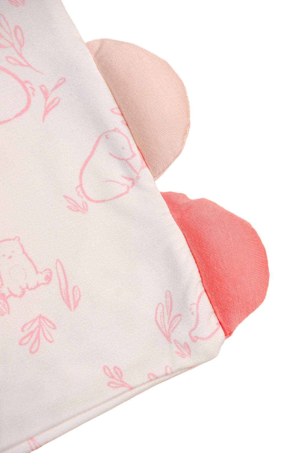 Bamboo Pillow Case - Pink Beary Best (Pillow not included)
