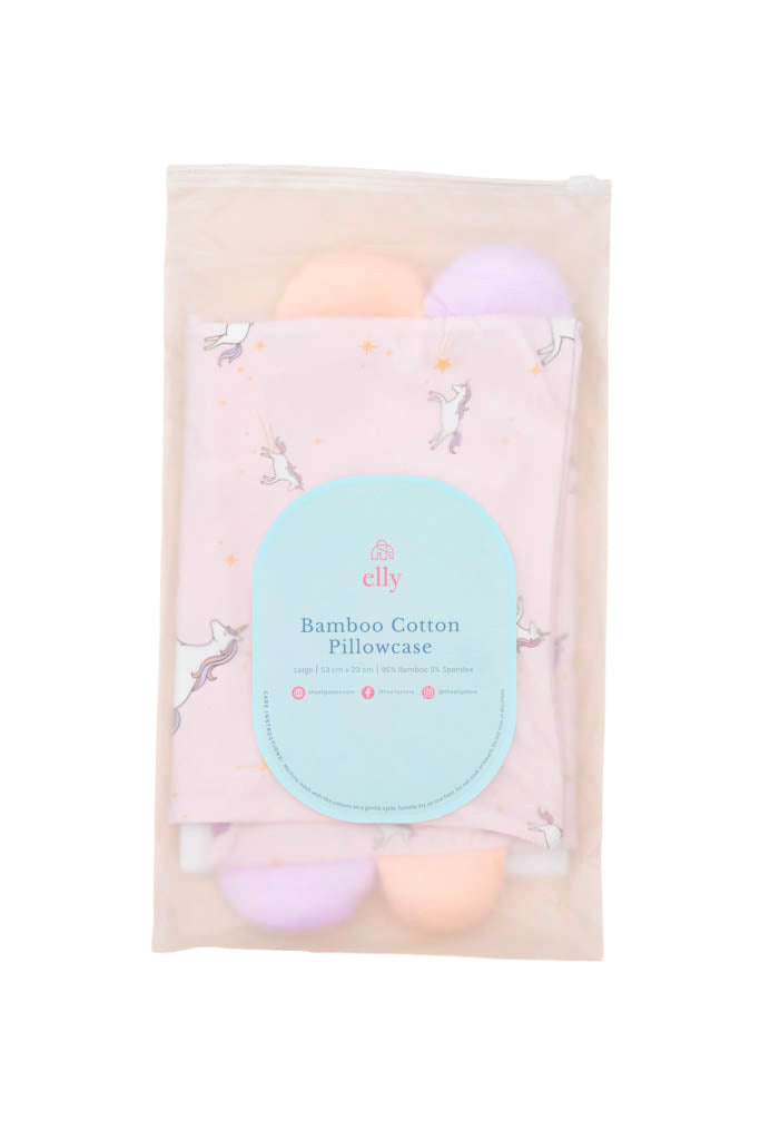 Bamboo Pillow Case - Starry Unicorn (Pillow not included)