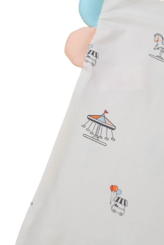 Bamboo Pillow Case - Theme Park (Pillow not included)