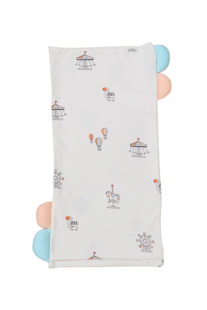 Bamboo Pillow Case - Theme Park (Pillow not included)