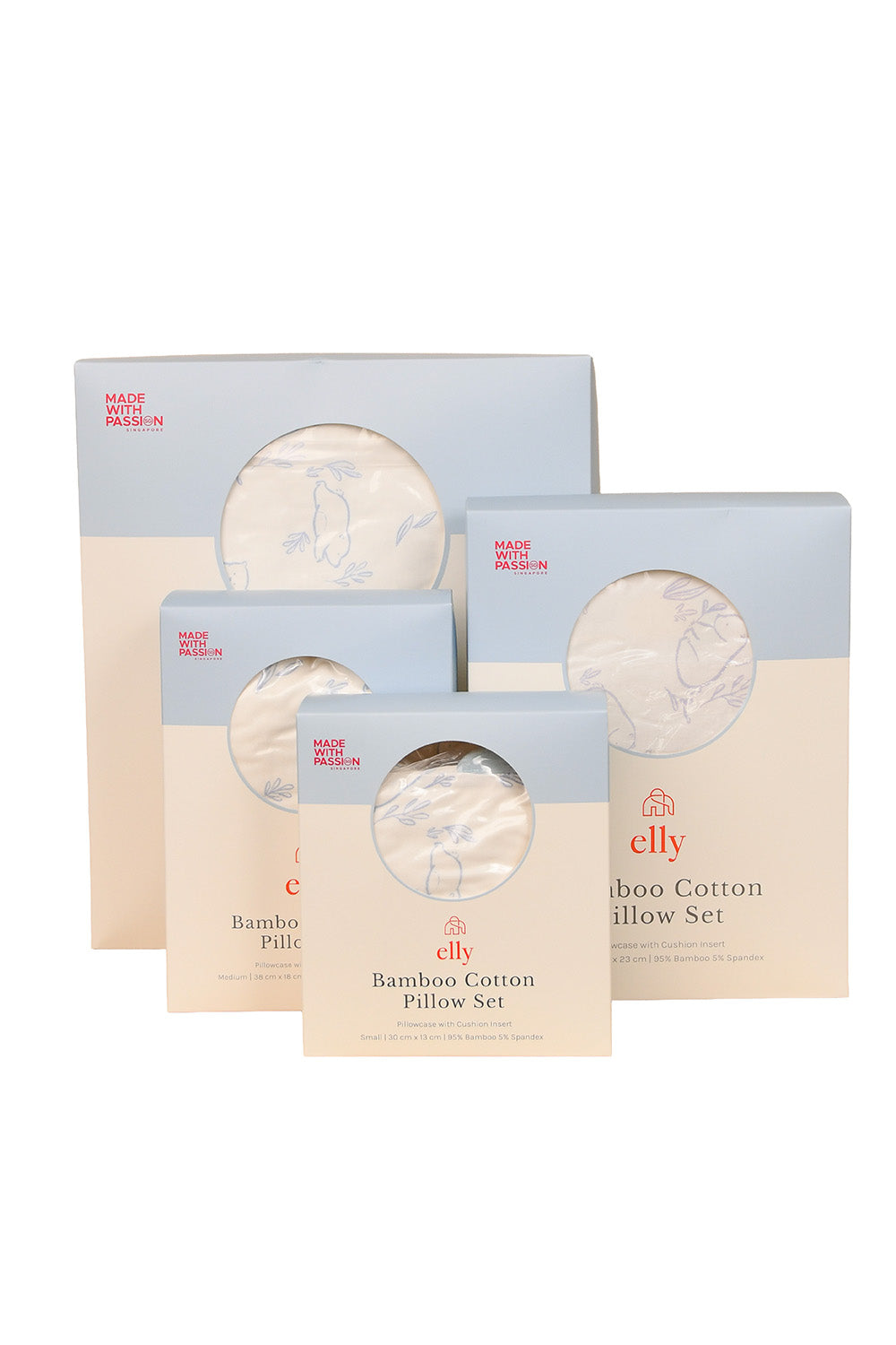 Bamboo Pillow Set - Blue Beary Best