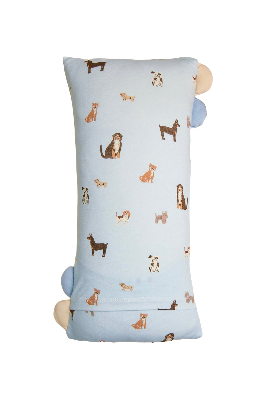 Bamboo Pillow Set - Blue Doggies