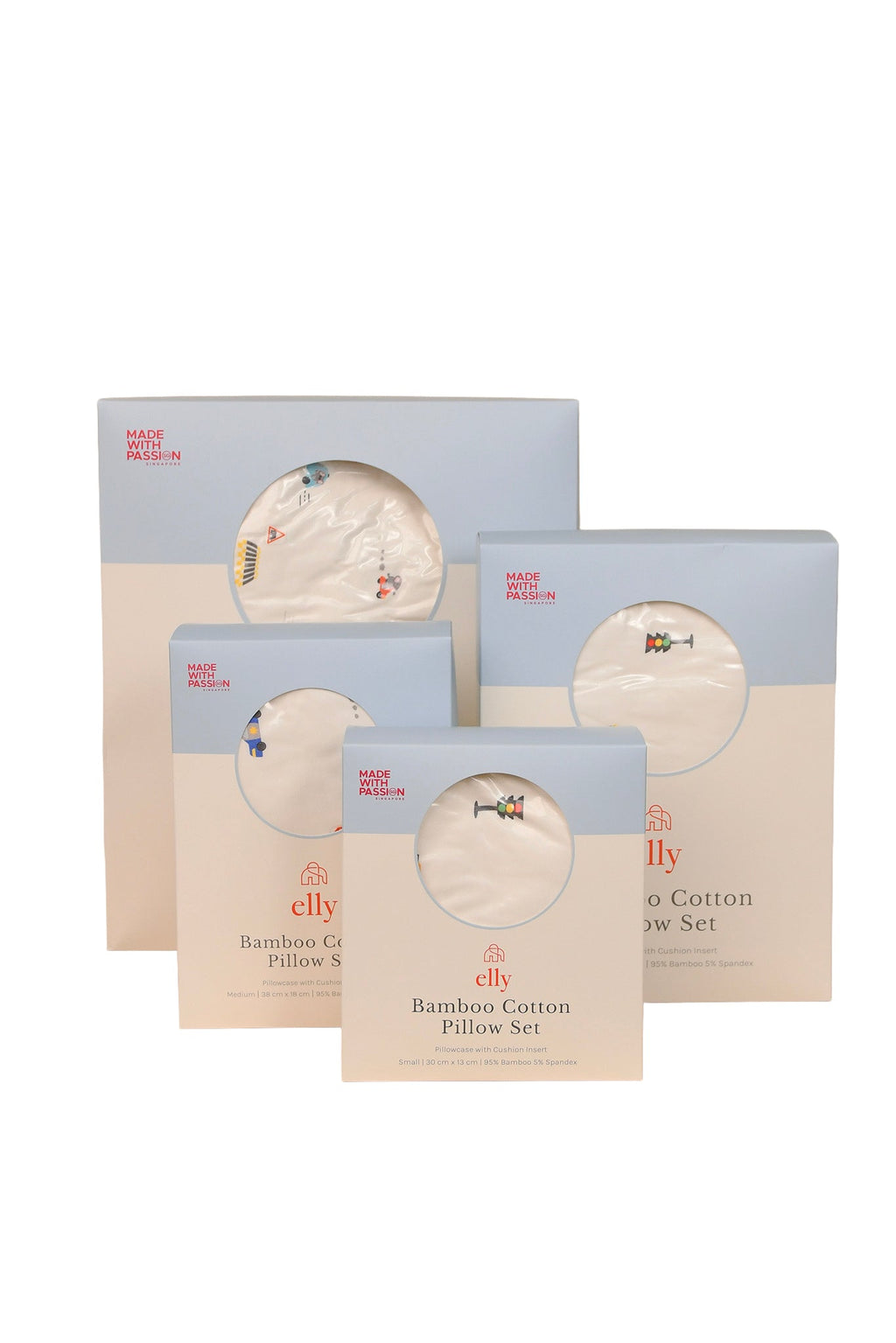 Bamboo Pillow Set - Elephant Traffic