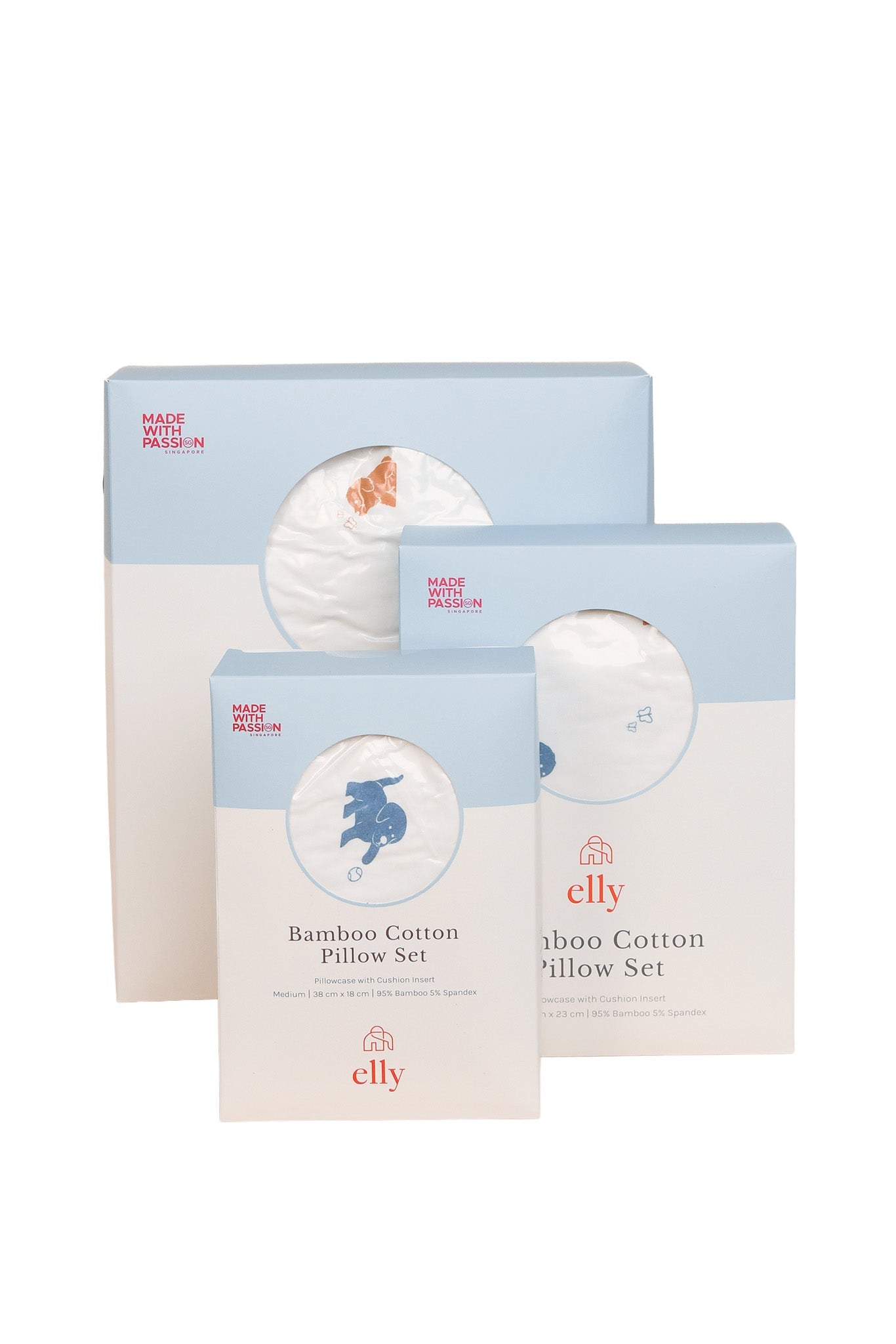 Bamboo Pillow Set - Maltese Puppy