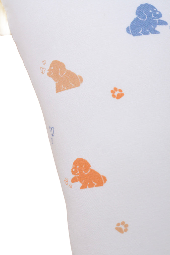 Bamboo Pillow Set - Maltese Puppy