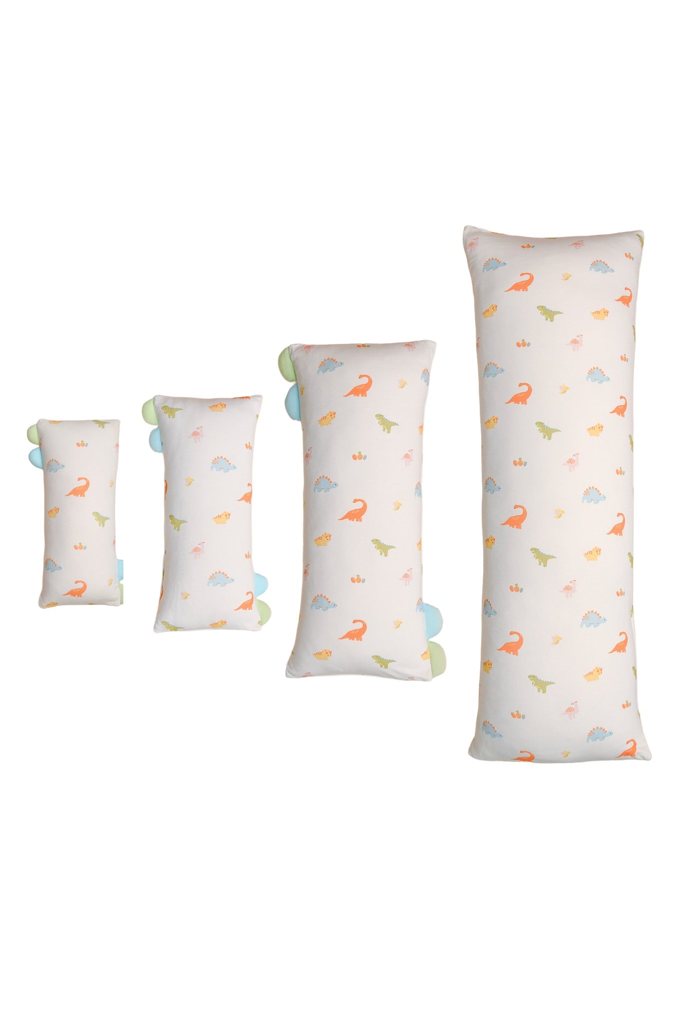Bamboo Pillow Set - Pastel Dinos