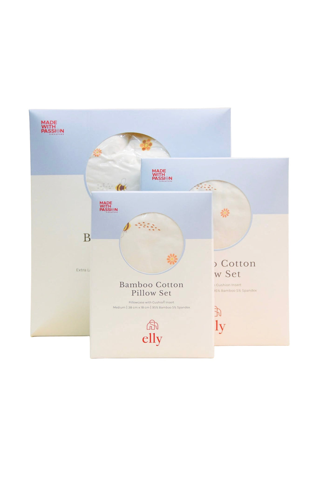 Bamboo Pillow Set - Bumblebee