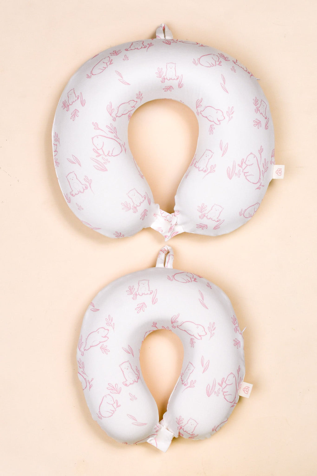 Snuggle Neck Pillow - Pink Beary Best
